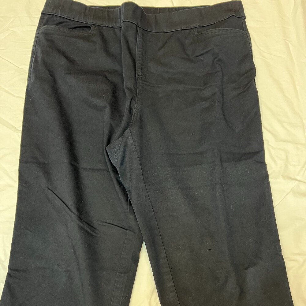 Cropped casual pants